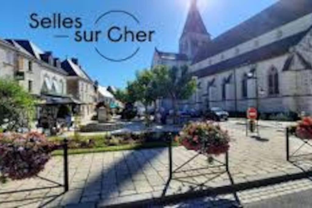 Maison De Ville Proche Beauval Avec Parking Selles-sur-Cher Dış mekan fotoğraf