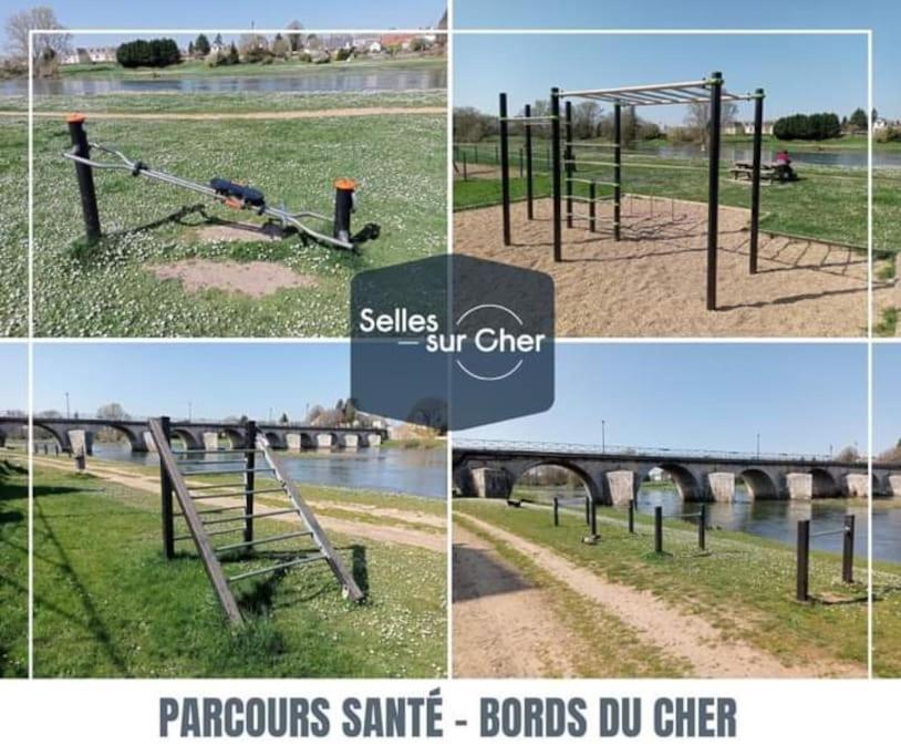 Maison De Ville Proche Beauval Avec Parking Selles-sur-Cher Dış mekan fotoğraf